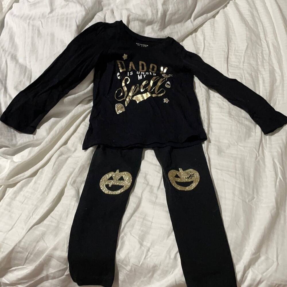Black gold Halloween 4 outfit worn once